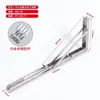 Soporte Plegable Billy de Acero Inoxidable Soporte de Pared Estante Soporte Triangular Partición Fijo Móvil para Mesa y Silla