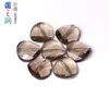 Nuevas cuentas botón de jade de porcelana 14MM lingote cuentas de cristal tallado múltiple accesorios para joyería DIY