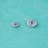 Espaciador de Plata Esterlina S925 Cuentas Ufo Junta Asimétrica DIY Hecho a Mano Cuentas de Cristal Pulsera Pulsera Espaciador Abalorios Accesorios