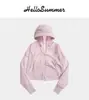 Roupa Leve com Proteção Solar para Mulheres no Verão, Anti-UV, Secagem Rápida, Fresca, Respirável, Jaqueta Repelente à Água, Jaqueta Curta