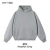 Sudadera con Capucha de Peso Pesado con Bucle Personalización Empresa Ropa de Trabajo Holgada Hombro Caído Primavera Otoño Viaje al Trabajo Uniforme de Trabajo Estampar Logo