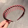 Faixa de Cabelo Feminina 2023 para Lavar o Rosto com Dentes, Elástico de Cabelo Antiderrapante, Aro de Cabelo para Controlar Fios Soltos, Grampo de Cabelo, Acessório de Cabeça para Cabelos Volumosos