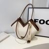 Bolsa de grande capacidade feminina 2024 nova bolsa de ombro de alto nível para viagem de verão bolsa de ombro de classe bolsa de mão