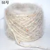 Hilo Brillante de Seda Lana Mohair, Hilo Dorado y Plateado, Hilo para Tejer Bufandas, Hilo de Mohair Brillante Tejido a Mano