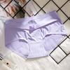 Ropa interior de verano transfronteriza de seda de hielo, Calzones de verano sin costuras de cintura media para mujer, Ropa interior ultradelgada elástica transpirable, Estilo femenino