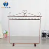 Soporte de Exhibición de Collares de 19 Ganchos para Montaje de Puesto, Estante de Exhibición de Joyería de Hierro Forjado, Estante de Almacenamiento de Collares para el Hogar