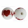 HongzhouNuevo 15mm Marca de Agua 2 Tótems Pulsera de Cuentas de Silicona Joyería DIY Cuentas Sueltas Hilo de Cuentas Fabricante en Stock