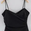 Vestido Elegante de Moda 2026 Nuevo Europeo y Americano Transfronterizo Ins Correa de Cintura Fruncida Hueca al Crochet Amazon Wholesale