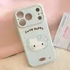 Adesivos Ins Coloridos de Gatinho com Bolinhas São Adequados para Capa de Celular Apple 17Promax 16/15 Lateral Coração 14Plus