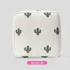 Bolsa de almacenamiento de toallas sanitarias de dibujos animados, bolsa menstrual portátil de gran capacidad para niñas, bolsa de almacenamiento de toallas sanitarias privadas
