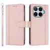 Funda de cuero tipo cartera de color sólido para Xiaomi 17T pro, aplicable transfronteriza, 17T, funda de teléfono simple anti-huellas dactilares estilo japonés y coreano, ¡ya disponible!