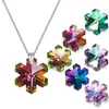 Acessórios de Pingente de Cristal para Joias DIY Estrela Coração de Pêssego Lua Estrela do Mar Urso Folha de Bordo Multitamanho Colorido Furo para Pendurar