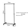 Simples Varal Telescópico de Piso para Secar Roupas Varanda para Casa Varal de Roupas Varal de Roupas de Metal para Quarto