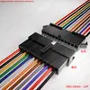 Cabo Conector Header Macho-Fêmea SM2.54mm 22AWG Codificado por Cor Cabo Plug-in Ar-para-Ar com Mecanismo de Travamento Cabo Conector 2P-12P