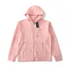 Sudadera con capucha de alta calidad para cruzar fronteras, modelo básico Paul Howard, bordado con logo de poni, chaqueta unisex con cremallera