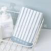 Jialiya 6450 Toalla de Algodón Puro Rayas Simples Pareja Lavado de Cara Hogar Diario Toalla Facial Bienestar Cabello Seguro de Trabajo Mayoreo