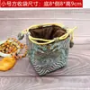 Bolsas Pequeñas Cuadradas de Tela al por Mayor para Fabricantes, Bolsas Pequeñas de Doble Capa con Cuatro Bolsillos para Almacenamiento de Tazas de Té Pequeñas, Bolsas de Regalo para Empaque de Joyería y Bolsas para Manualidades
