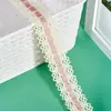 Nuevos Accesorios de Encaje de Algodón para Ropa de Mujer Decoraciones para Sombreros Cintas de Colores Bordado de Algodón Textiles para Ropa