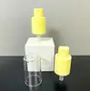 Cabezal de bomba de spray tipo prensa cosmético repelente de mosquitos de 20 dientes, cabezal de spray de núcleo de bomba grande de cobertura total AS de doble capa