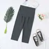 Leggings para embarazadas, ropa exterior de primavera y otoño, pantalones pitillo de color liso que sujetan el vientre, ropa para embarazadas, ropa de primavera y otoño para mujer.