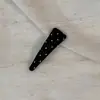 Grampo de cabelo com franja lateral versátil de bolinhas para meninas, acessório de cabelo estilo coreano de alta qualidade, presilha BB para franja frontal