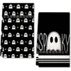 Popular Paño de Cocina de Halloween de Temu con Diseños de Calabaza y Fantasma, Paño de Cocina con Ambiente Festivo de Halloween Estilo Americano