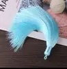 16cm de Alto Gama Flecos de Borla Puramente Hechos a Mano Accesorios para Joyería DIY Nudo Chino Cinta de Seda Artificial Círculo Borla Venta al Por Mayor