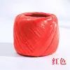 Cuerda de Plástico de Nuevo Material Colorida, Cuerda para Atar, Cuerda de Empaque, Cuerda de Embalaje, Cinta de Película Desprendible, Cuerda de Bola de Hierba, Cuerda Selladora
