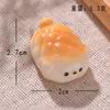 Nuevo Pan Shiba Inu Micro Paisaje de Escritorio Resina Pequeños Adornos Pan de Dibujos Animados Dona Materiales para Accesorios DIY