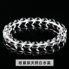 Venta al por mayor de fábrica Pulseras de Cristal Natural Cristal Blanco Cristal Rosa Cristal de Fresa Cadenas de Mano Suministro para Transmisión en Vivo Gran Stock Buen Precio