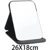 Espejo de maquillaje de escritorio, espejo de tocador, espejo plegable, espejo pequeño, espejo de tocador, espejo portátil de viaje.
