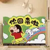 Alfombrillas para Puerta de Entrada y Suelo de Entrada Crayon Shin-Chan Alfombrillas para Puerta Domésticas Resistentes a Manchas y de Fácil Cuidado Se Pueden Cortar en Alfombrillas de Anillas de Alambre