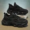 Sapatos Casuais Esportivos Masculinos de Malha Respirável Verão Novo Estilo Moda Versátil Sapatos de Solado Plano Versátil Tendência Sapatos de Pai