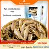 Celebridade da Internet grelhado amarelo corvina cabelo crocante rabo crocante 500 g/saco crocante pequeno amarelo corvina instantâneo peixe seco frutos do mar lanche comida