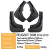 Adecuado para Peugeot Peugeot 3008 2016-2019 Guardabarros de Neumático de Coche Transfronterizo de Comercio Exterior Dropshipping