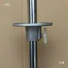 Modelo Bandeja de Metal Plástico Modelo Redondo Adereços Acessórios Para Manequim Base Ajustável
