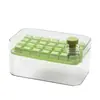 Molde para cubitos de hielo a presión, barra de hielo con tapa, refrigerador doméstico, caja de hielo casera, caja de almacenamiento, bolsa de hielo congelado, artefacto, herramienta de molienda congelada
