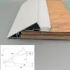 Fino como a Asa de uma Cigarra, Perfil de Borda Chanfrada Calha de Iluminação para Teto Suspensa, Luminária de Parede para Sala de Estar com Arco de Luz Linear