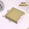 Fabricante Pulsera de Plástico Antioxidation Caja de Película Pe Transparente Exhibidor Almacenamiento Caja Colgante Cartón Empaque de Joyería Sobre