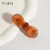Nuevo Pasador para el Cabello Wjia de Acetato con Pedrería y Moño Degradado, Dulce Accesorio Retro para el Lado del Cabello