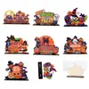 1 Peça Decoração de Mesa de Halloween Estilo Festivo Design de Abóbora e Chapéu de Bruxa Adequado para Festa de Halloween Interna