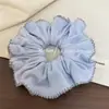 Diadema de punto suave, pegajosa, amigable con la piel, elástica para el intestino grueso para mujeres, estilo coreano suave, no daña el cabello, para coletas y peinados de moño