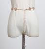 Cadena de cintura Camisa delgada de vestir para mujer Cinturón decorativo ajustado a la cintura Cadena sexy con borlas Sencillo que combina con todo Moda