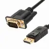 Convertidor HD de Displayport a VGA de punto de venta, línea de 1.8 m de largo, línea de conversión DP a VGA de 1.8 M