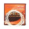 Alice Ac108N Violão Clássico Cordas de Nylon Cobre Banhado a Prata Revestimento Anti-Ferrugem Conjunto de Cordas com Núcleo Enrolado
