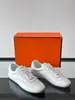 Tênis Slip-On de Couro Genuíno Levemente Luxuosos, Tênis Chunky 'Dad Shoes' da Moda Transfronteiriça com Solado Onda, Sapatos Casuais Respiráveis Masculinos para o Dia a Dia