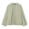 Estilo Europeo y Americano Transfronterizo Z Nueva Moda Elegante Ropa para Mujer Chaqueta Bomber de Manga Abullonada 8372102