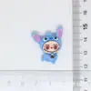 Nuevo Parche de Resina de Dibujos Animados Anime Stitch Hecho a Mano DIY para Funda de Teléfono Llavero Parche Materiales