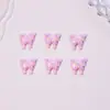 Fofo Borboleta Desenho Animado Simulação Nail Art Enfeites Resina Pequenos Acessórios DIY Cola Creme Capa de Celular Capa de Fone de Ouvido Acessórios