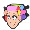 El Chavo Zapatos de Payaso Zapatos con Flores Accesorios para Zapatos PVC Dibujos Animados Hebilla para Zapatos con Agujeros Accesorios para Zapatos Funda de Teléfono Móvil Parche para DIY